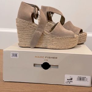 Marc Fischer Wedge Espadrilles